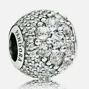 Pandora clear Enchanted pave charm.